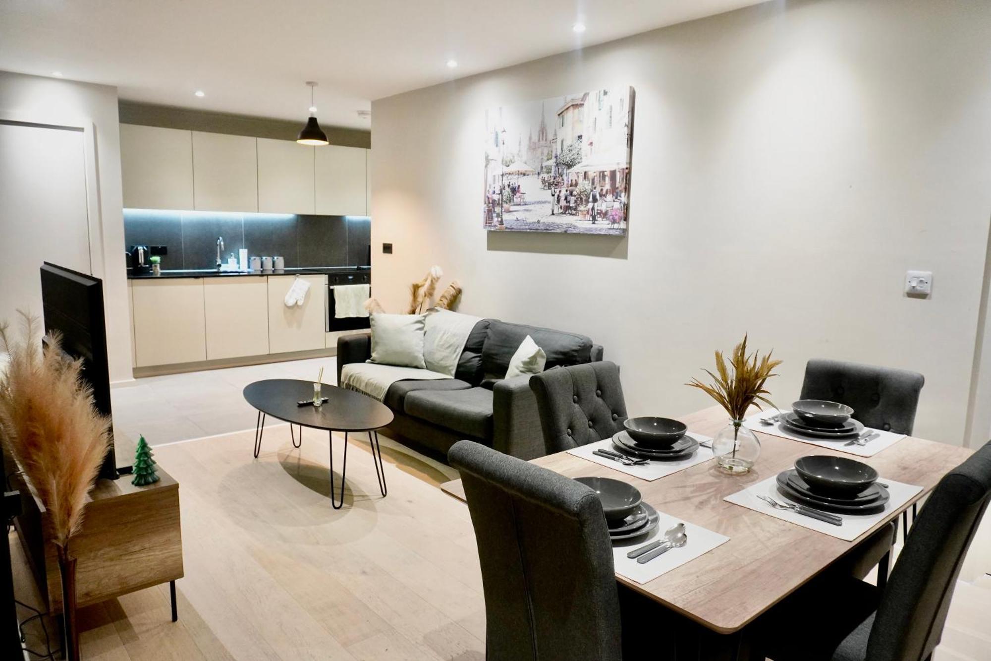 Central Manchester Luxury 2 Bed Apartment With Balcony Buitenkant foto